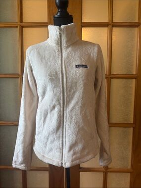 Columbia Women's Cream Fleece Full-Zip Jacket